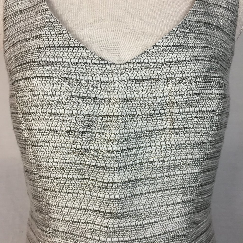 Adelyn Rae Gray Shimmery Dress - Picture 2 of 6
